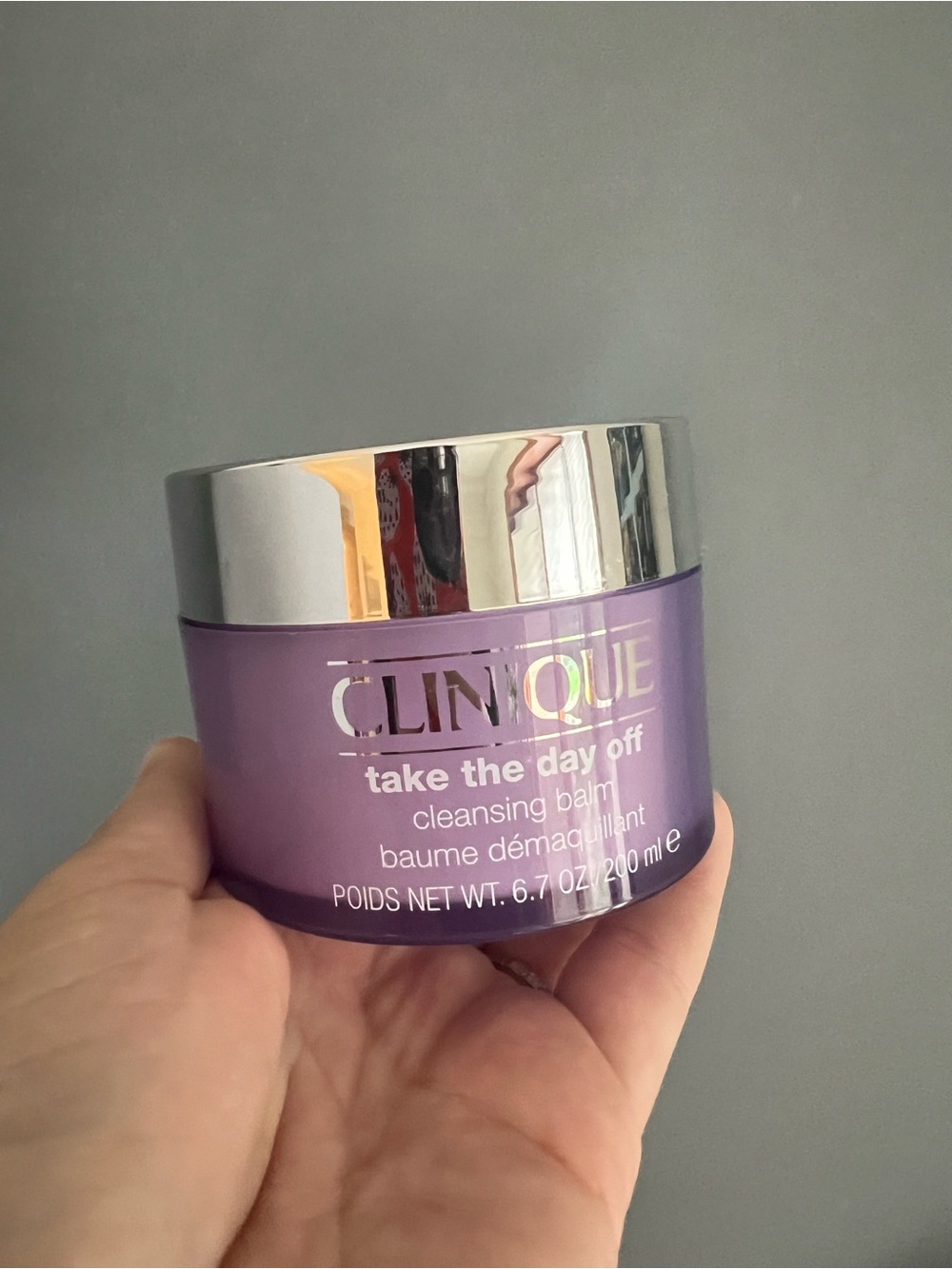New Clinique Take The Day Off Cleansing Balm 6.7 oz / 200ml FULL SIZE JAR Sealed